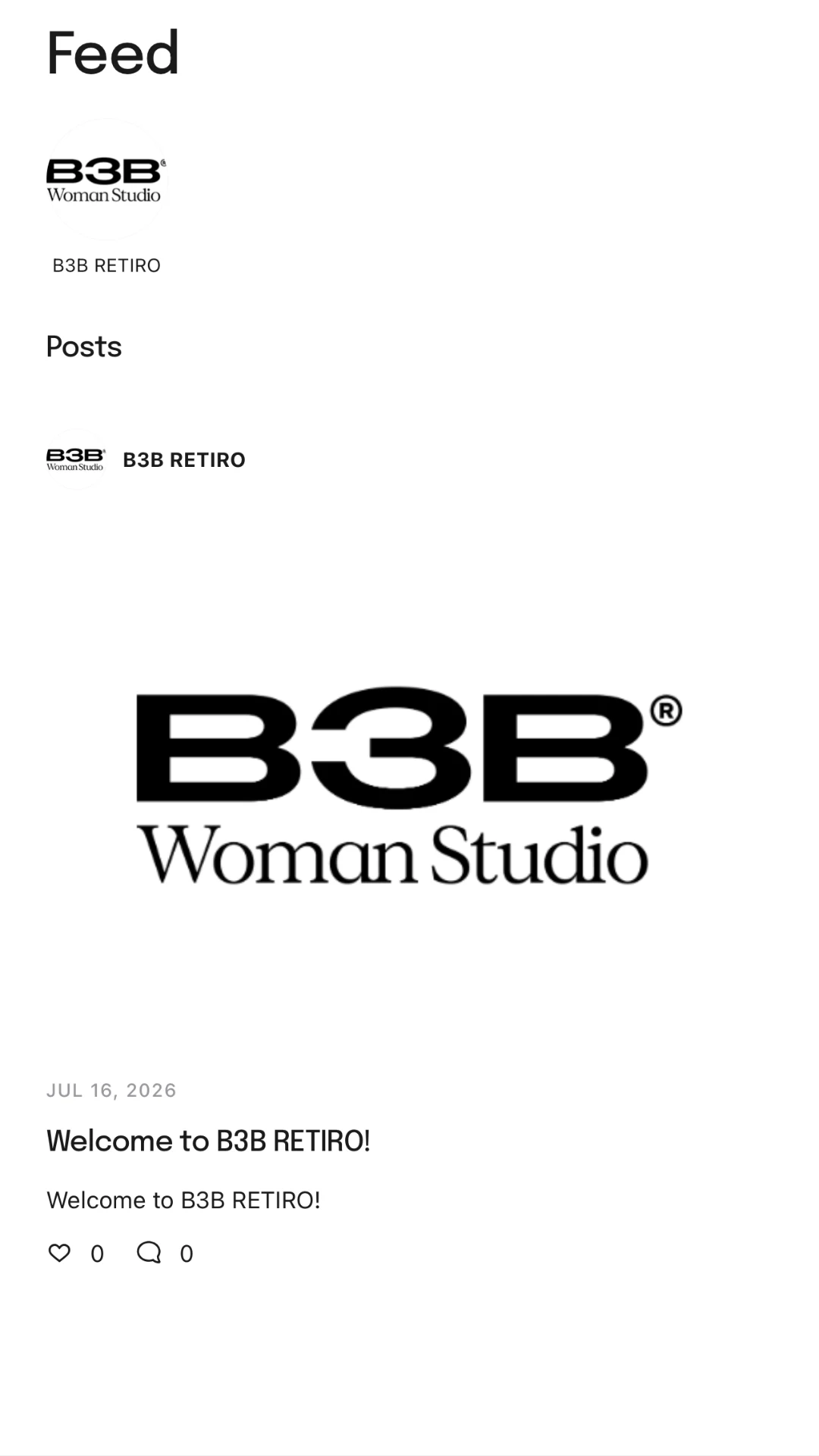 B3B Woman Studio screenshot